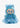 Dollstylist Frozen Blue Princess Dress