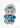 DollStylist Cozy Blue Bunny Knit Set